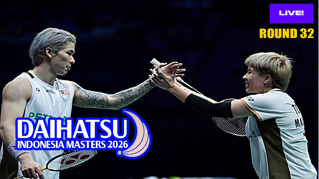 🔴LIVE R32 - CHEN Tang Jie/TOH Ee Wei vs ZHU Yi Jun/LI Qian - Indonesia Masters 2026