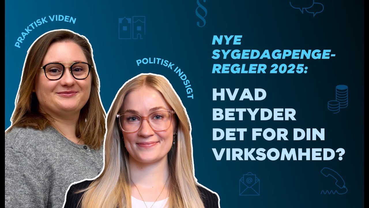 Få styr på de nye sygedagpengeregler