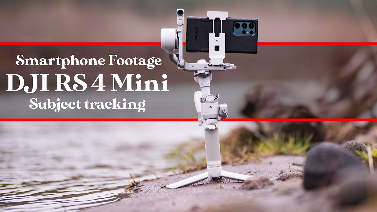 DJI RS 4 Mini Smartphone & Tracking Test