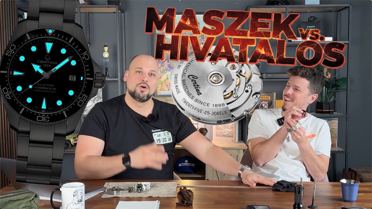 FOLYTATJUK az ÓRÁK SZERVIZELÉSÉRŐL + JÓÁRAS 38MM Certina DS Action Diver I Őszintén: Órákról