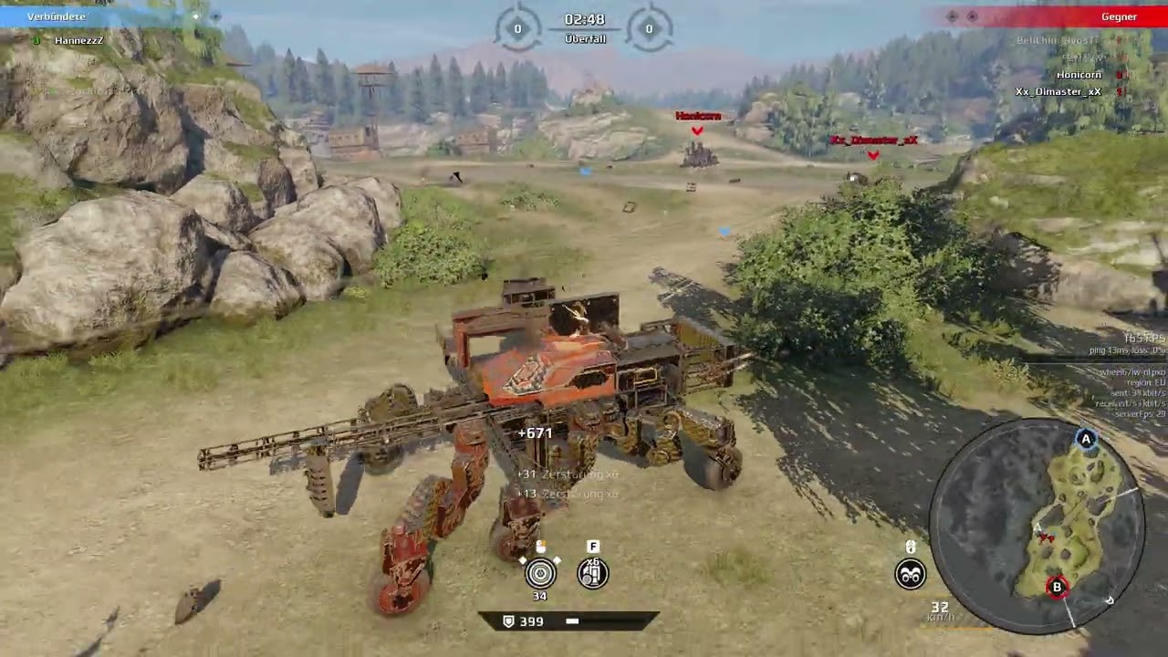 Crossout CW Highlight Matches #3