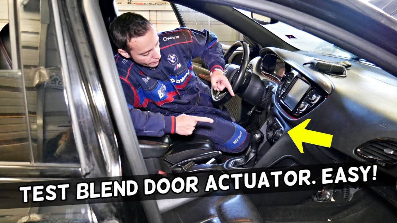КАК ПРОВЕРИТЬ ПРИВОД ДВЕРИ BLEND НА DODGE DART, CHRYSLER 200