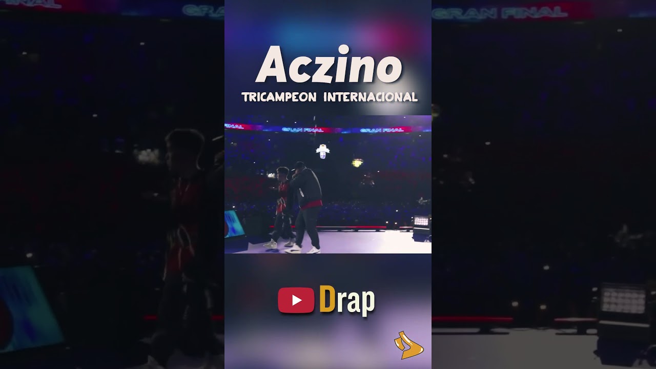 Aczino Tricampeón 