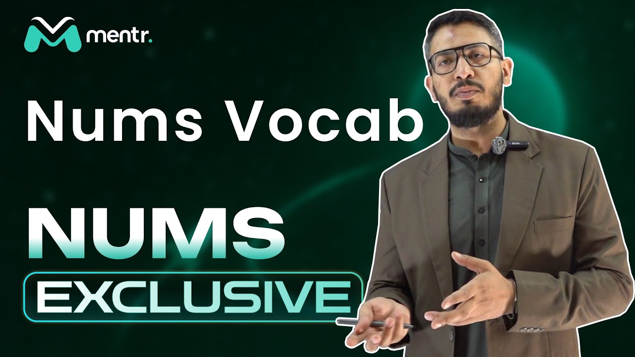 NUMS 2025 Exclusive - English Vocab!