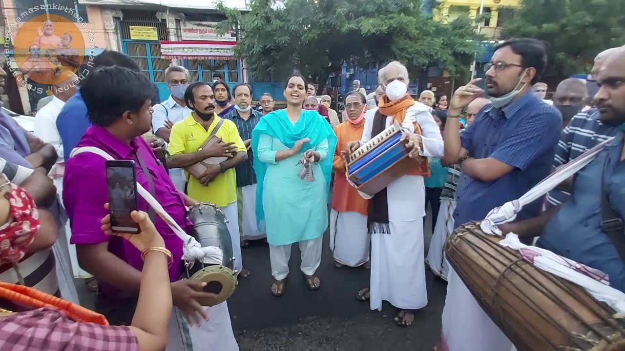 Sreeranjane Kaushik |  Margazhi Veedhi Bhajan  |  Gnanananda Mandali Chennai | Margazhi 2020