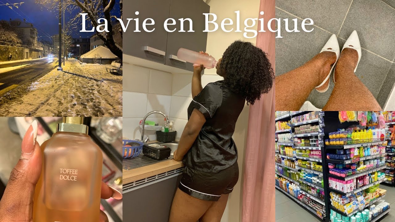 Vivre seule en Belgique : Mon retour,semaine réelle & je tombe malade 