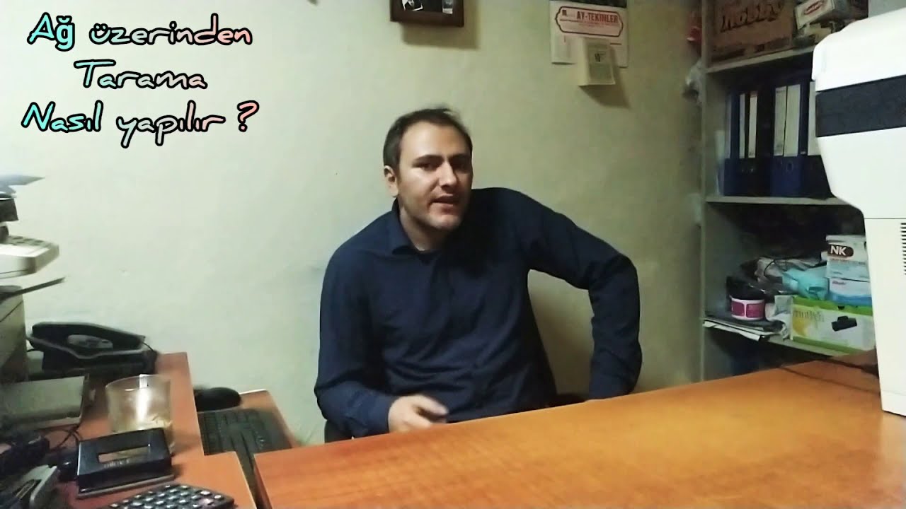 Kyocera scan to pc, Ağ(ethernet)üzerinden tarama yapma,kyocera fs-3040(fatih projesi) tarama