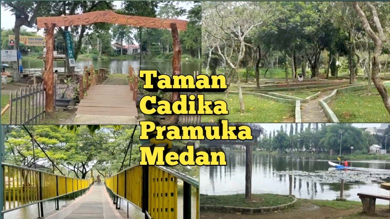 Indahnya Taman Cadika Pramuka Medan