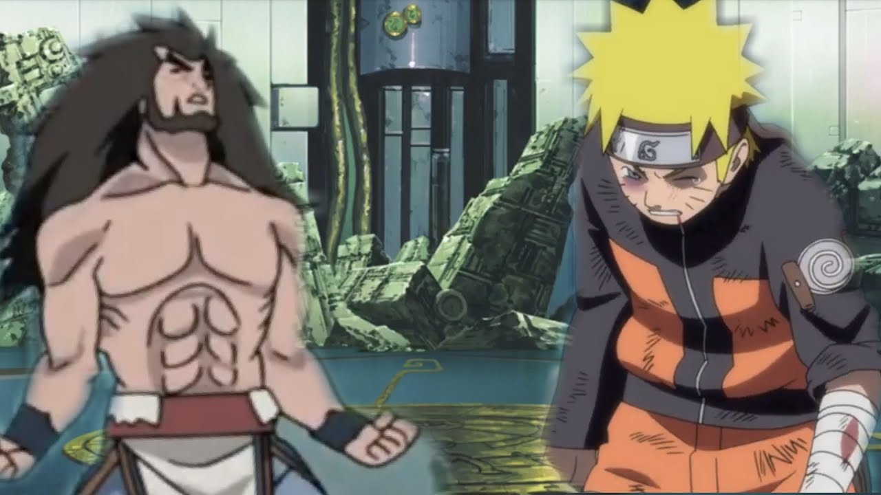 Naruto vs Shinno   ナルト vs 神農   鳴人 vs 神農