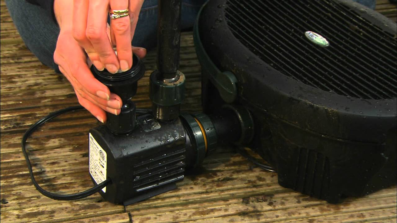 How to Clean the Pennington Aquagarden Inpond 300 and 600