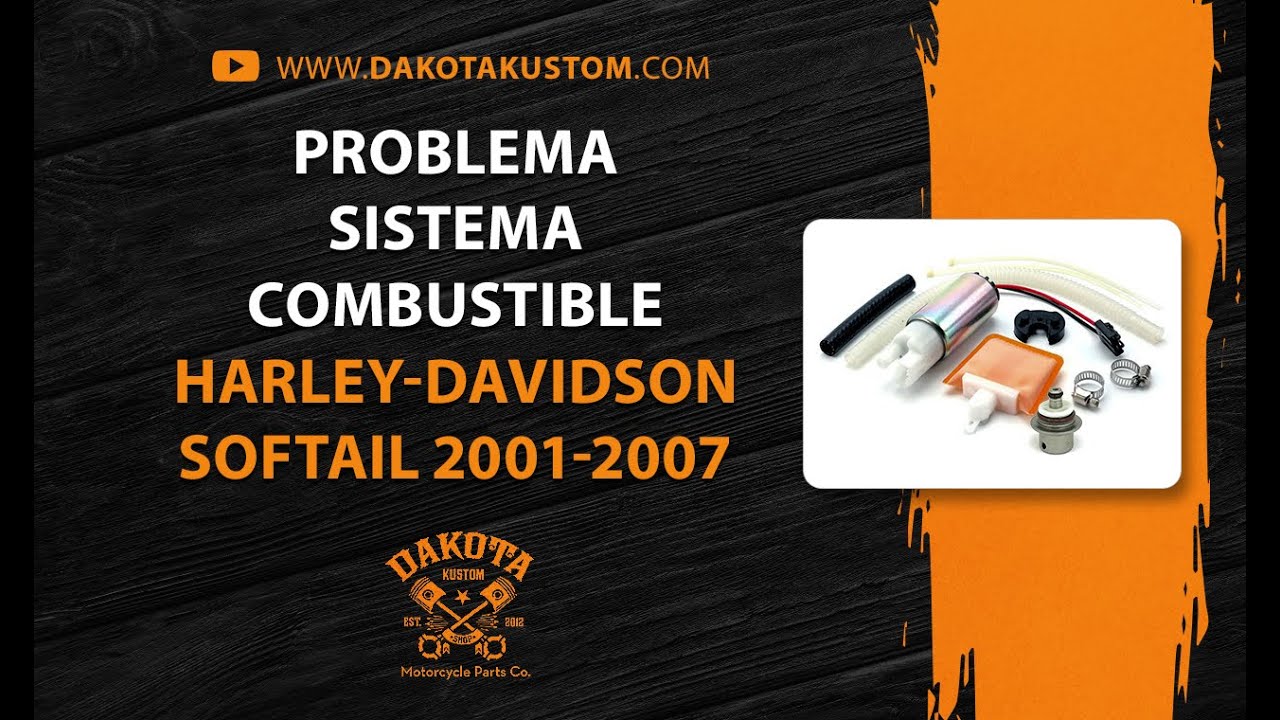 Problema Sistema Combustible Harley-Davidson Softail 2001-2007  - Dakota Kustom