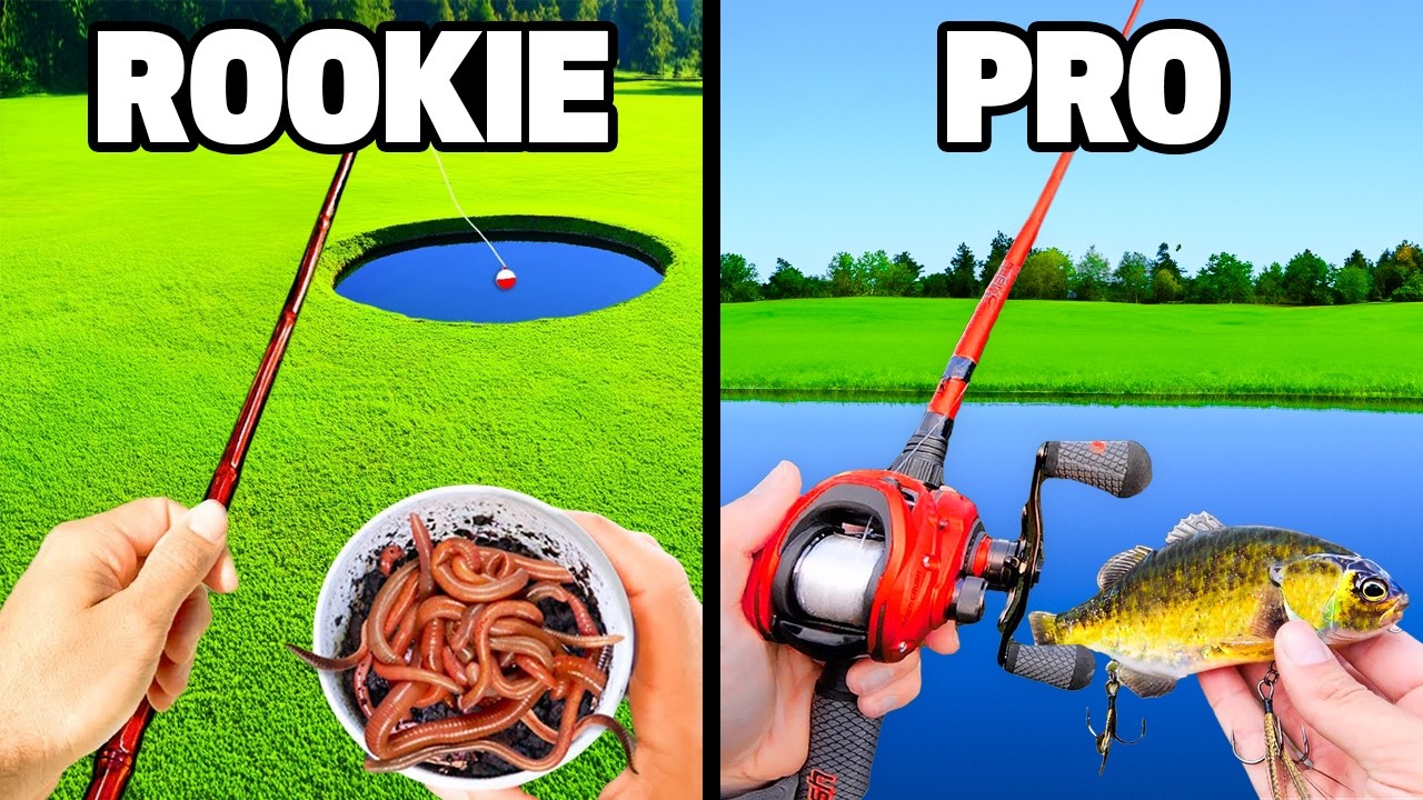 Rookie vs Pro Fishing Challenge! (PB BASS)