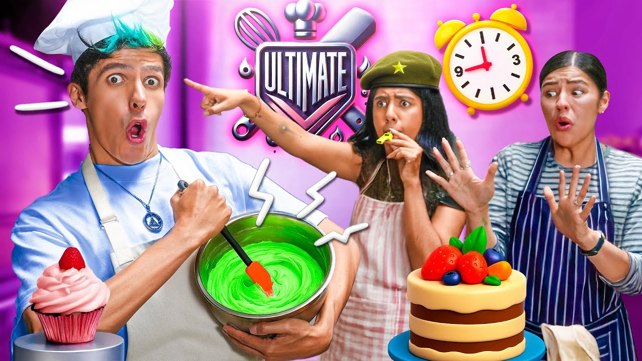POSTRES CONTRA TIEMPO. ENTRENANDO A RAFA PARA MASTER CHEF | #RafaEnMusas | MUSAS