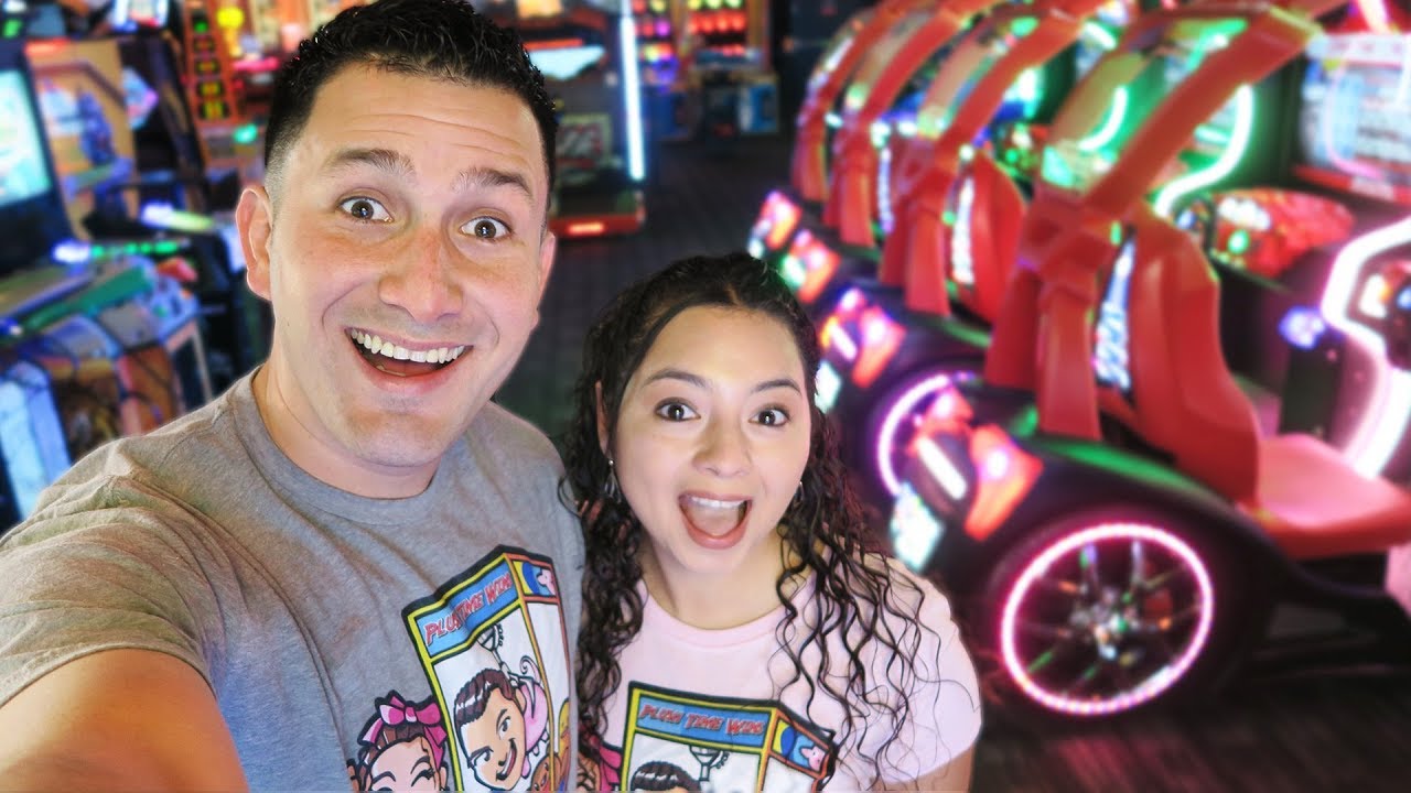 We played ALL the games at the ARCADE!