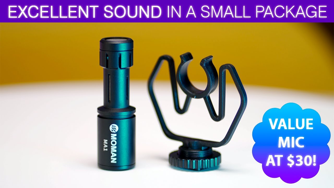Moman MA1 Mic Review - Excellent Sound At A Great Price With No Batteries Needed