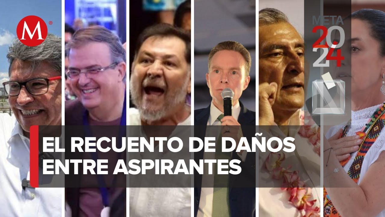 Este fue el camino de las corcholatas rumbo a la candidatura