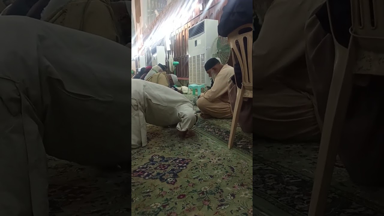 حدیث مبارک کا درس فیض عالم مظہر نور خدا ناقصاں را پیر کامل کاملہ رہنما لاہور پاکستان