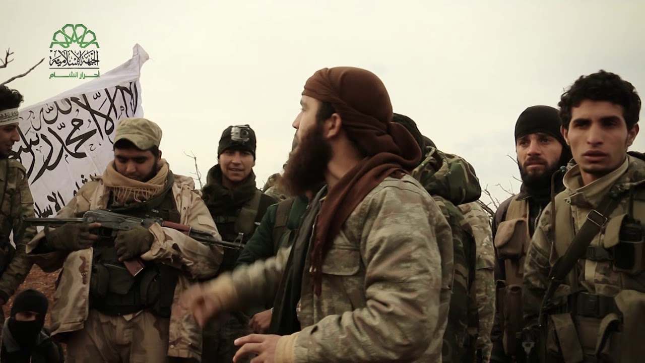 لحظة انطلاق معركة #وأن_الله_على_نصرهم_لقدير قبيل السيطرة على نقاط مليشيات الأسد في عطشان