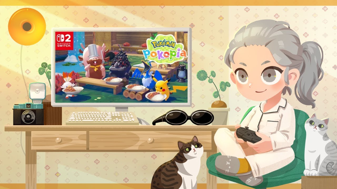 🍔荒野寶可夢中心終於完工｜Pokémon Pokopia