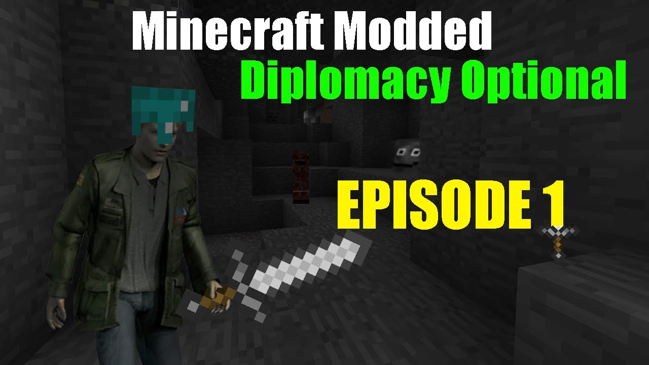 Minecraft Modded| Diplomacy Optional EP 1