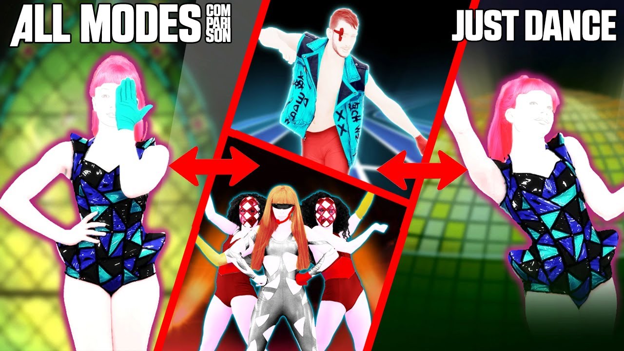 JUST DANCE COMPARISON - JUST DANCE [ALL MODES]