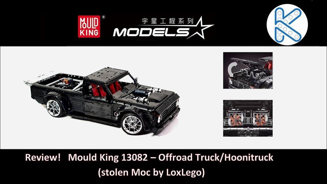 Review Mould King 13082 - Off Road Truck / Hoonitruck ( stolen Moc by LoxLego)