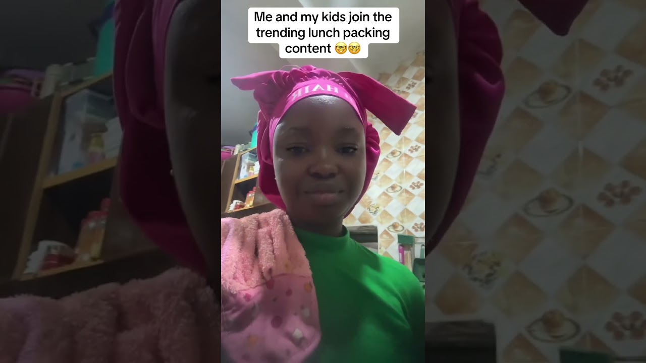 SCHOOL LUNCH BOX PACKING WITH THE CHILDREN