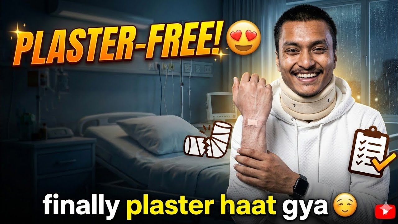 Finally Plaster Hat Gaya! 🏥 Doctors ne kya kaha? | BefikarVlogger12
