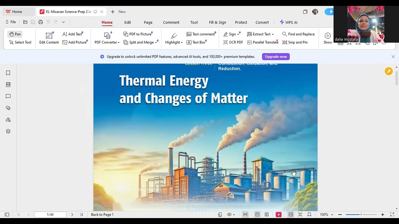 lesson 1 thermal changes  part 2
