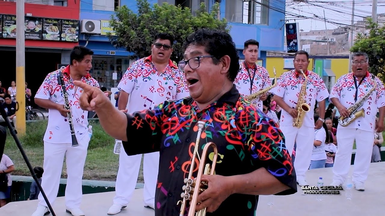 🎺🎶𝐁𝐀𝐍𝐃𝐀 𝐈𝐍𝐓𝐄𝐑𝐍𝐀𝐂𝐈𝐎𝐍𝐀𝐋 𝐒𝐀𝐍𝐓𝐀 𝐂𝐄𝐂𝐈𝐋𝐈𝐀 𝐃𝐄 𝐂𝐀́𝐓𝐀𝐂 - MIX HUAYNOS BOLOGNESINOS (Paramonga 2023)