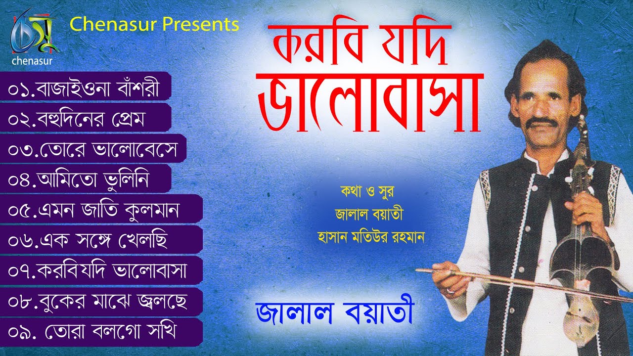Korbi Jodi Valobasa | করবি যদি ভালোবাসা | Jalal Boyati | Hasan Motiur Rahman | Full Audio Album