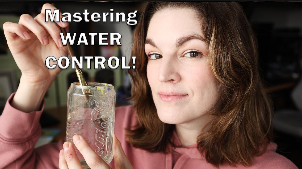 What is Water Control?? Watercolor beginners, learn this now!!