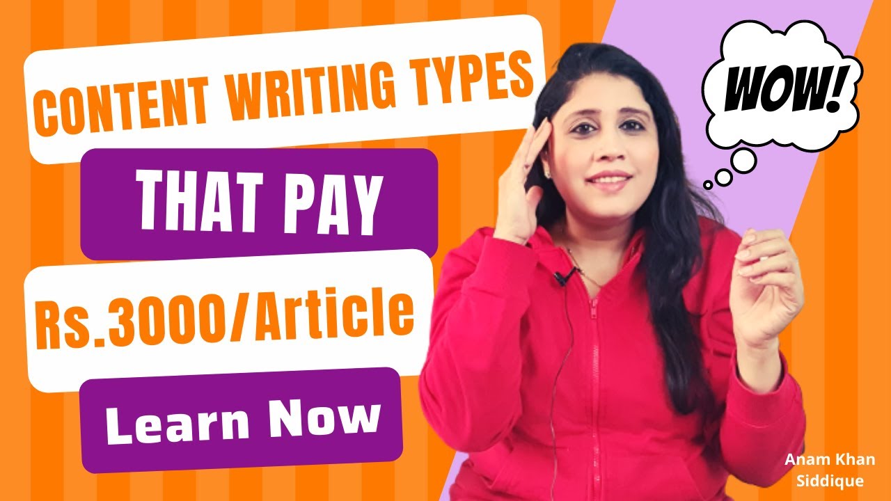9 Content Writing Types That Are High Paying || Every Content Writer Should Know To Earn More