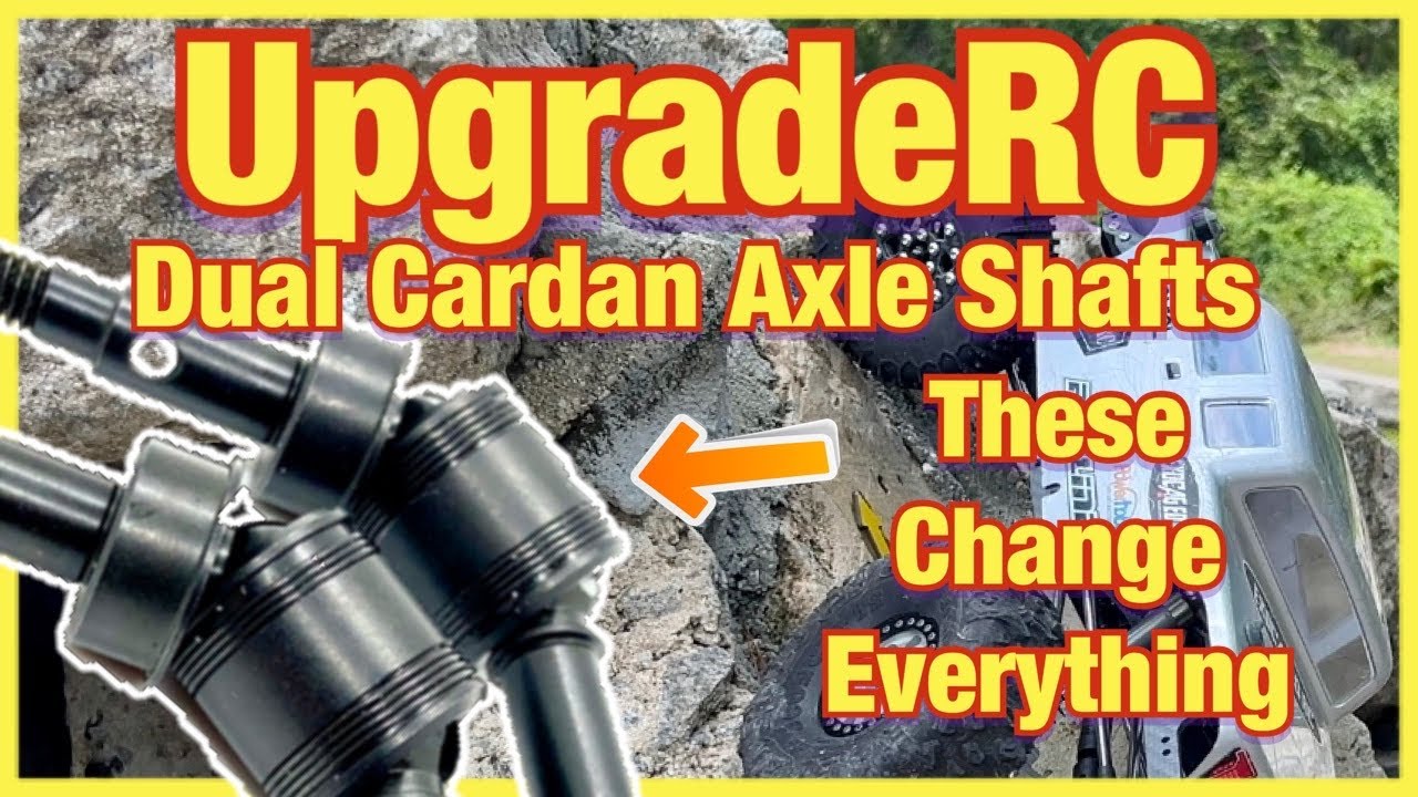 Upgrade RC Double Cardan Axle shafts for your SCX10iii