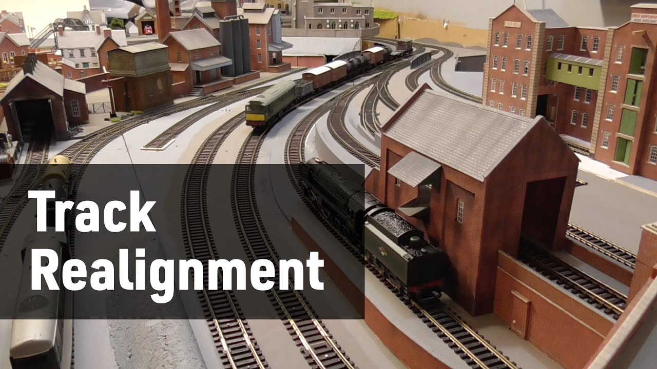 Track realignment and yard/depot revamp