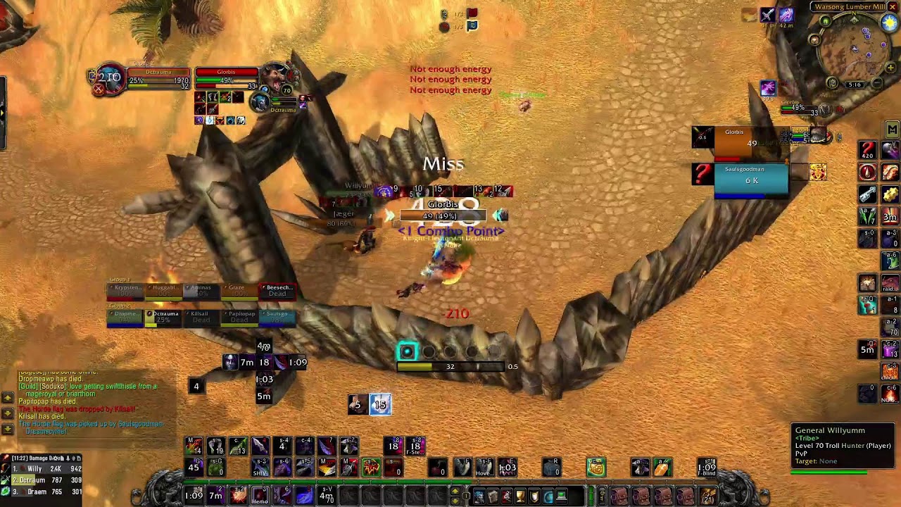 TBC Chill Stream, Battlegrounds and Heroics today!