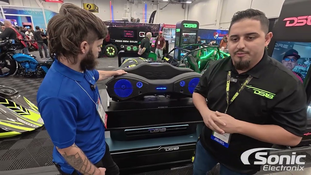 DS18 Jeep Wrangler 2024+ Soundbars (SEMA 2024)