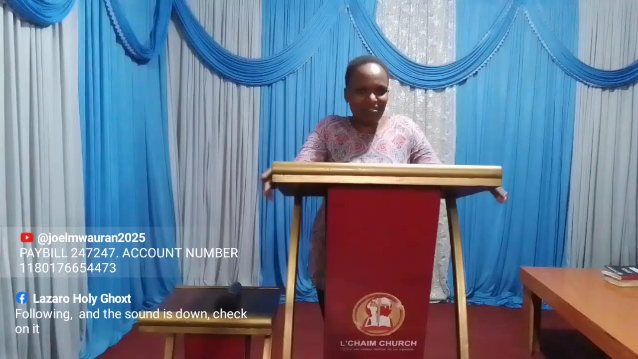 EVENING  SERVICE  ON TUESDAY 10 :2:26 ON  DAY  39  OF THE 40  DAYS OF PRAYER AND FASTING .