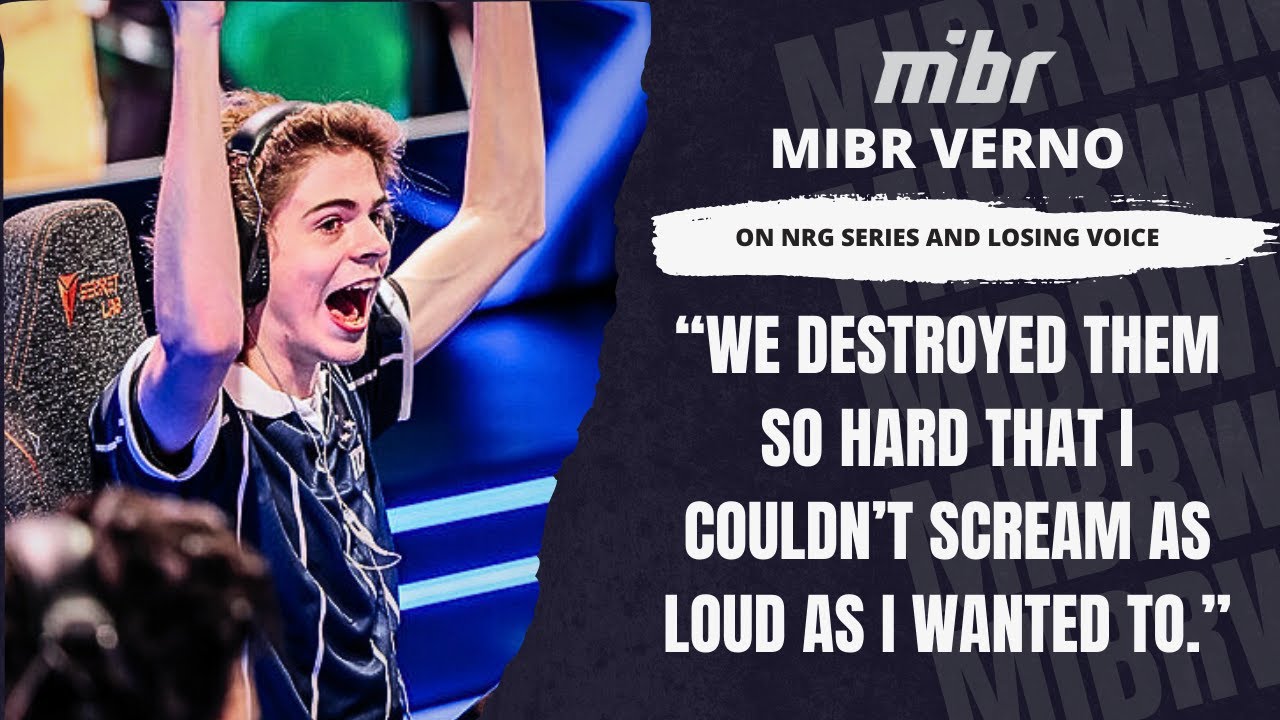 MIBR Verno on NRG match: 