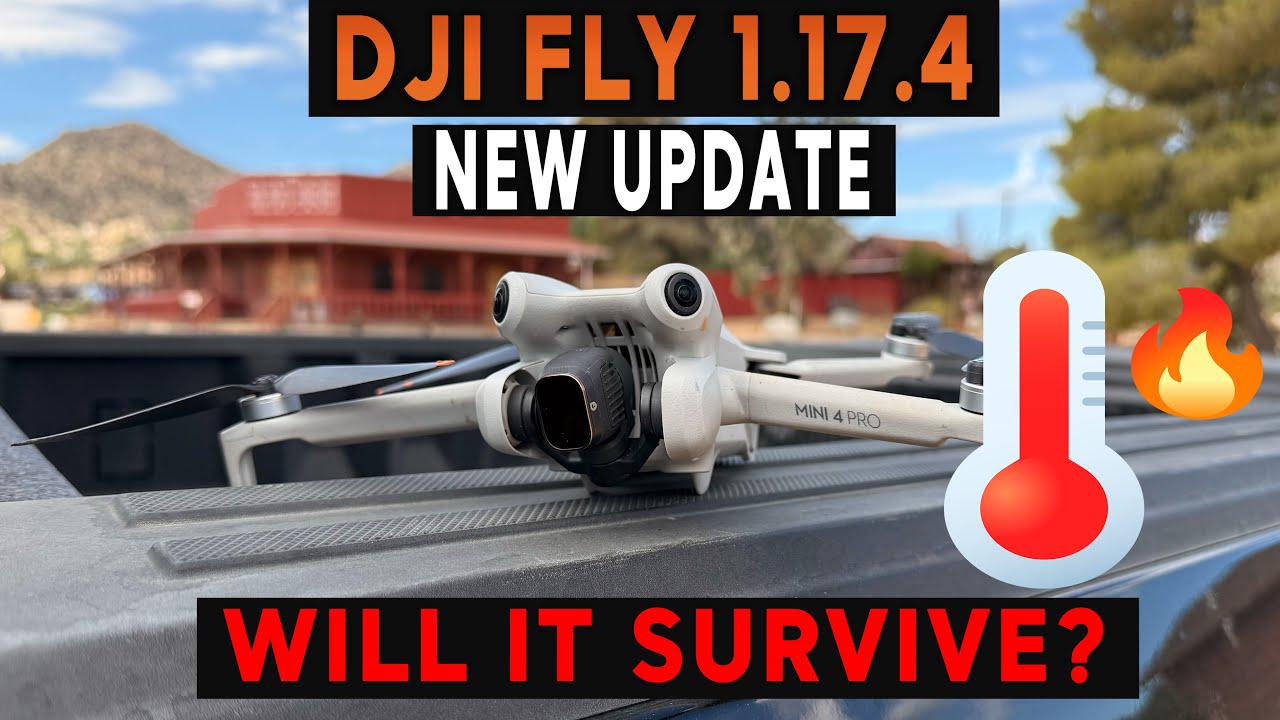 DJI Mini 4 Pro NEW FLY UPDATE 1.17.4! FULL TEST IN EXTREME HEAT!