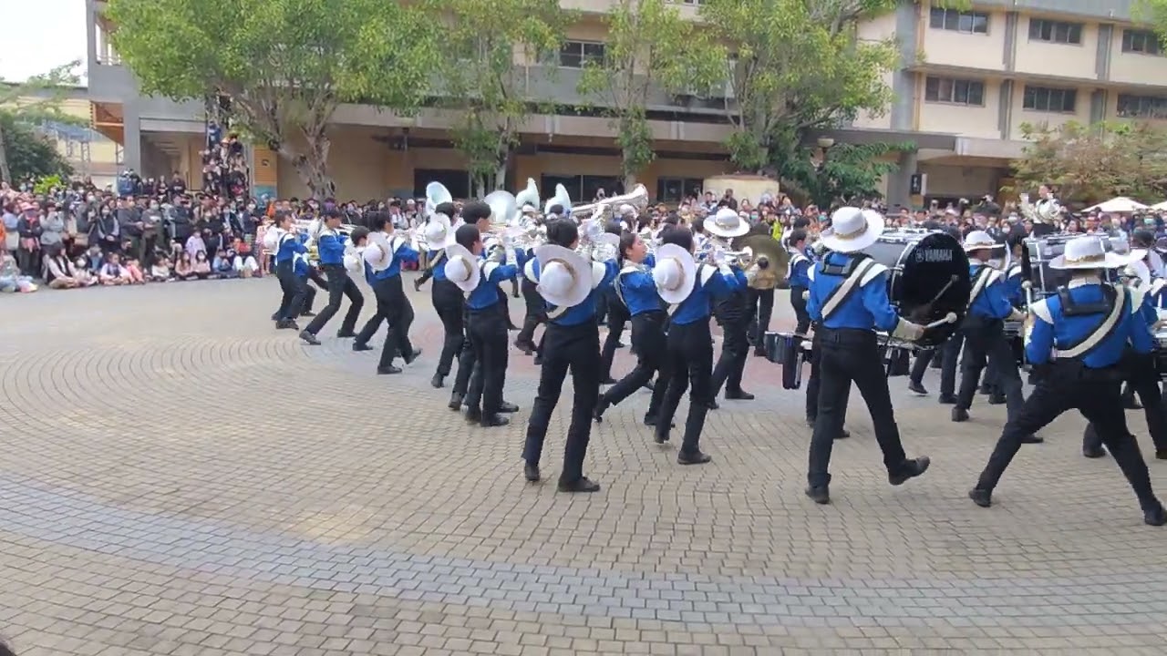 瀧川第二高校吹奏樂部 嘉義文創園區快閃 -3
