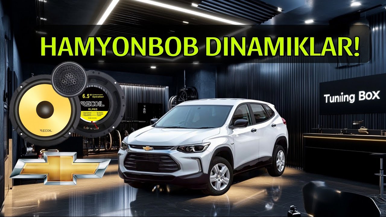 CHEVROLET TRACKER 2 UCHUN RECOIL DYNAMIKALARINI USILITERSIZ O‘RNATDIK | 4 ДИНАМИКА БЕЗ УСИЛИТЕЛЯ