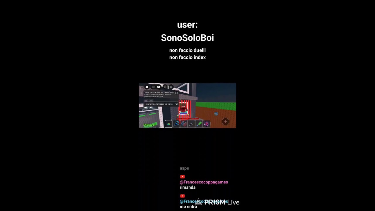 Live streaming of Boi