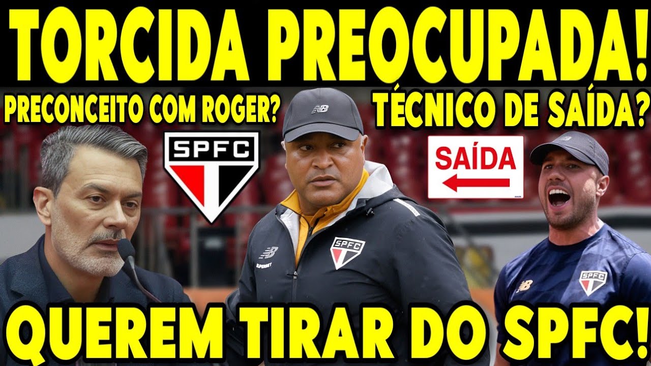 NOTÍCIA DE ÚLTIMA HORA DEIXA TORCIDA DO SÃO PAULO EM CHOQUE POR SAÍDA 