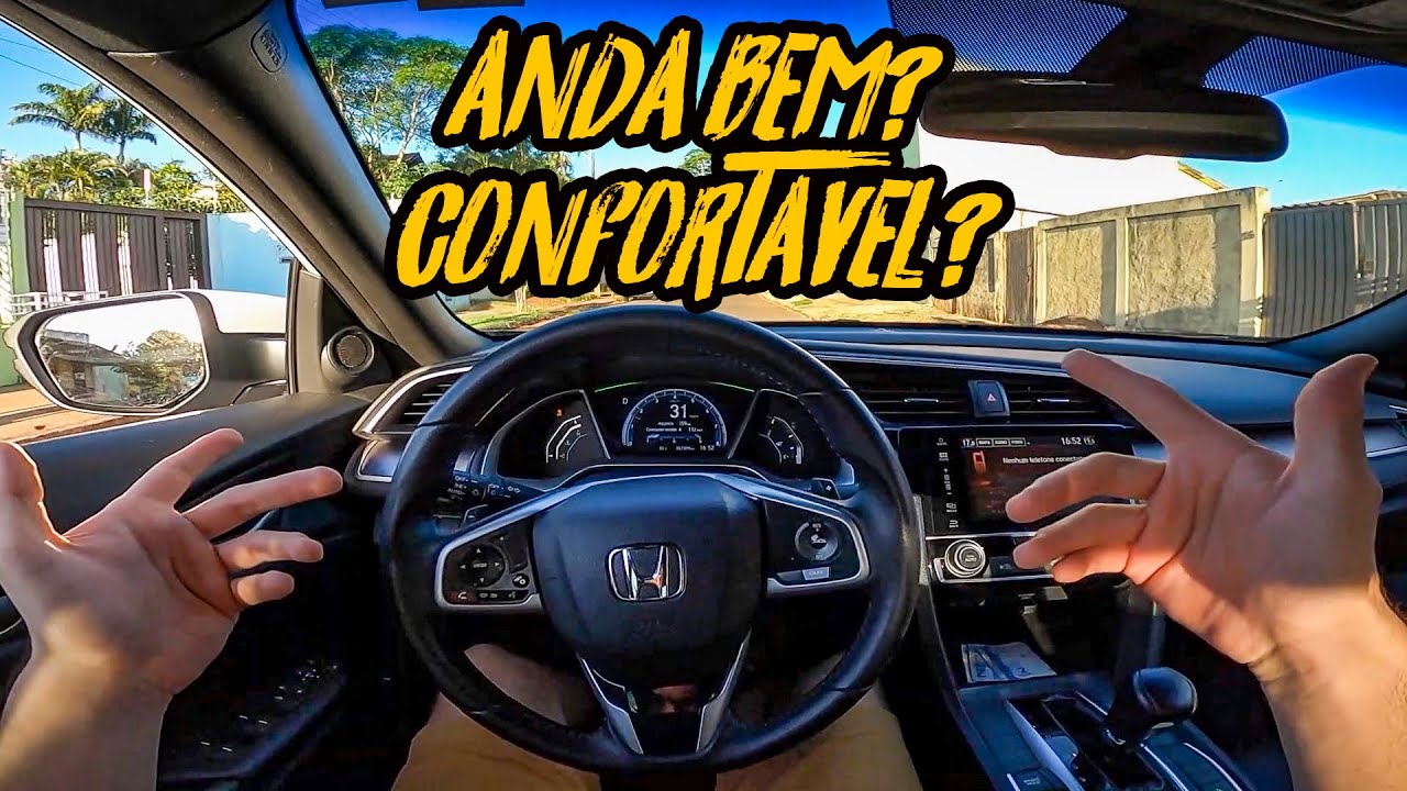 ANDANDO NO 12 DE CIVIC TOURING 1.5 TURBO! 25 MINUTOS