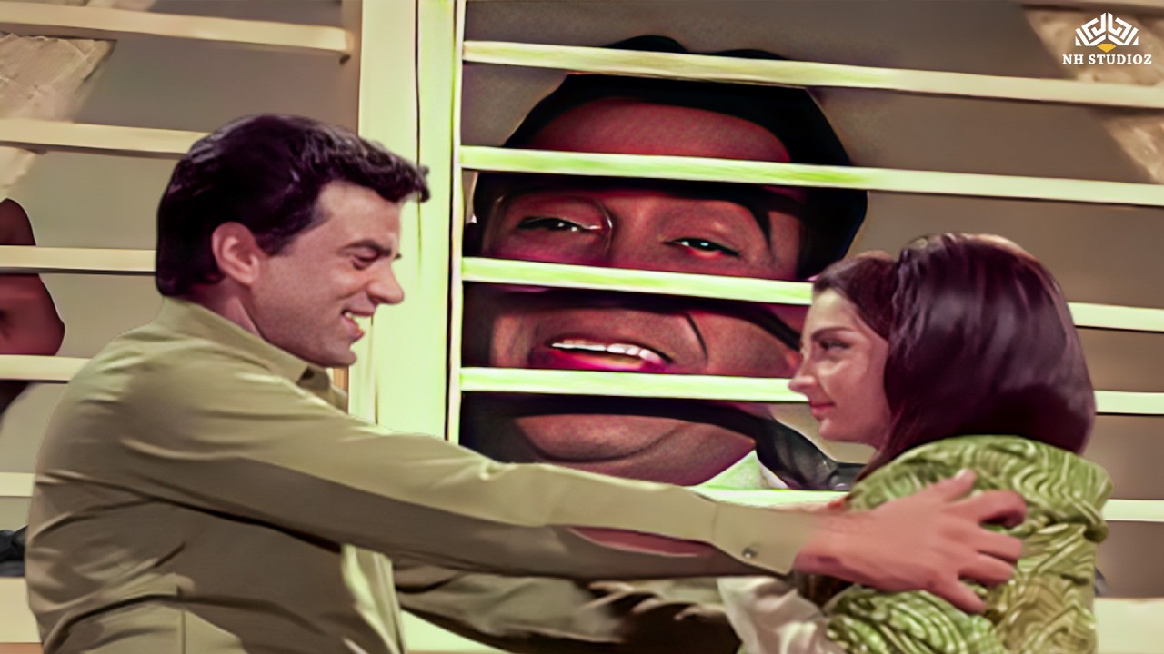 इस साड़ी का डिज़ाइन देखिए, कितना खूबसूरत लग रहा है! | Dharmendra Romantic Scene | Jheel Ke Us Paar