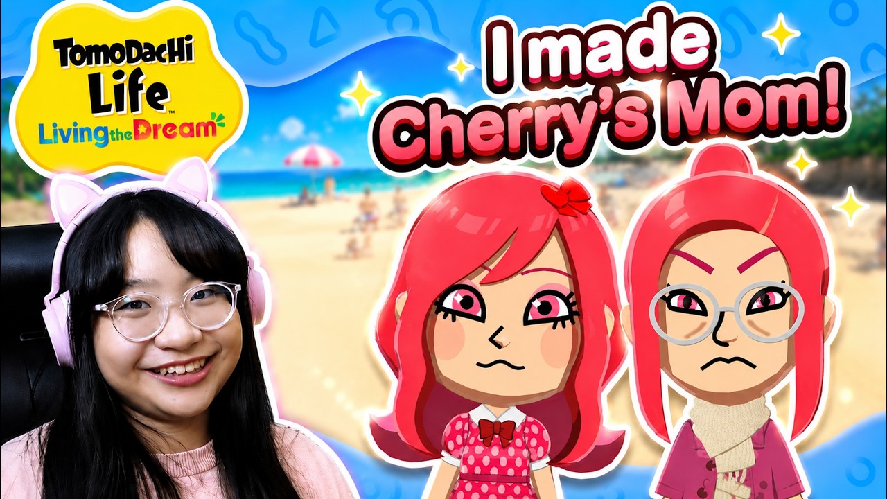 I made Cherry's Mom! - Tomodachi Life: Living The Dream