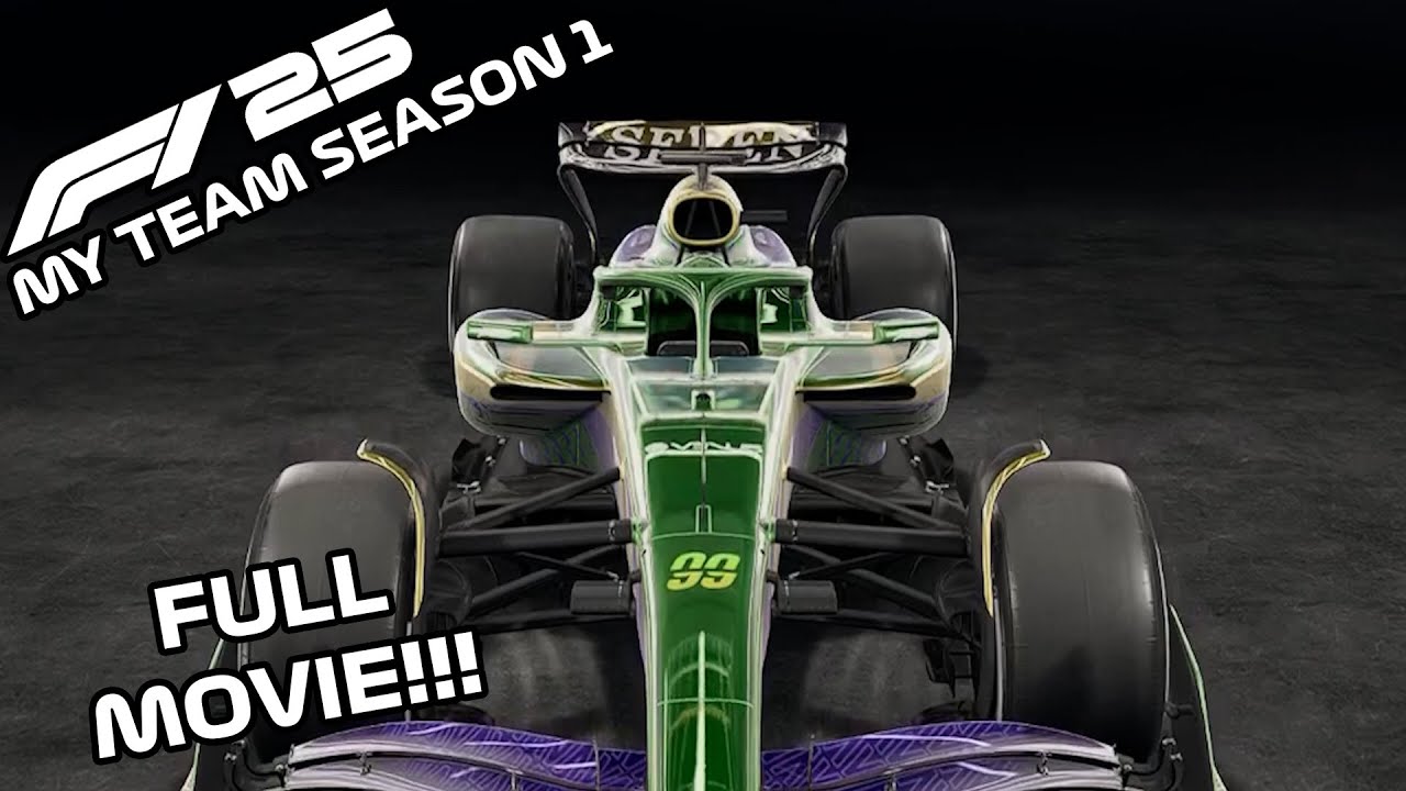 SEASON 1 FULL MOVIE!!! | F1 25 MY TEAM CAREER