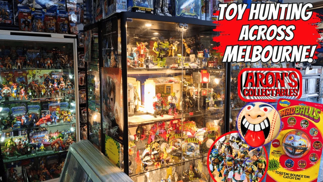 EPIC Vintage TOY HUNT Through Melbourne:  Aron's Collectables, Pickers Retro Haven and MORE!🔎EP.2