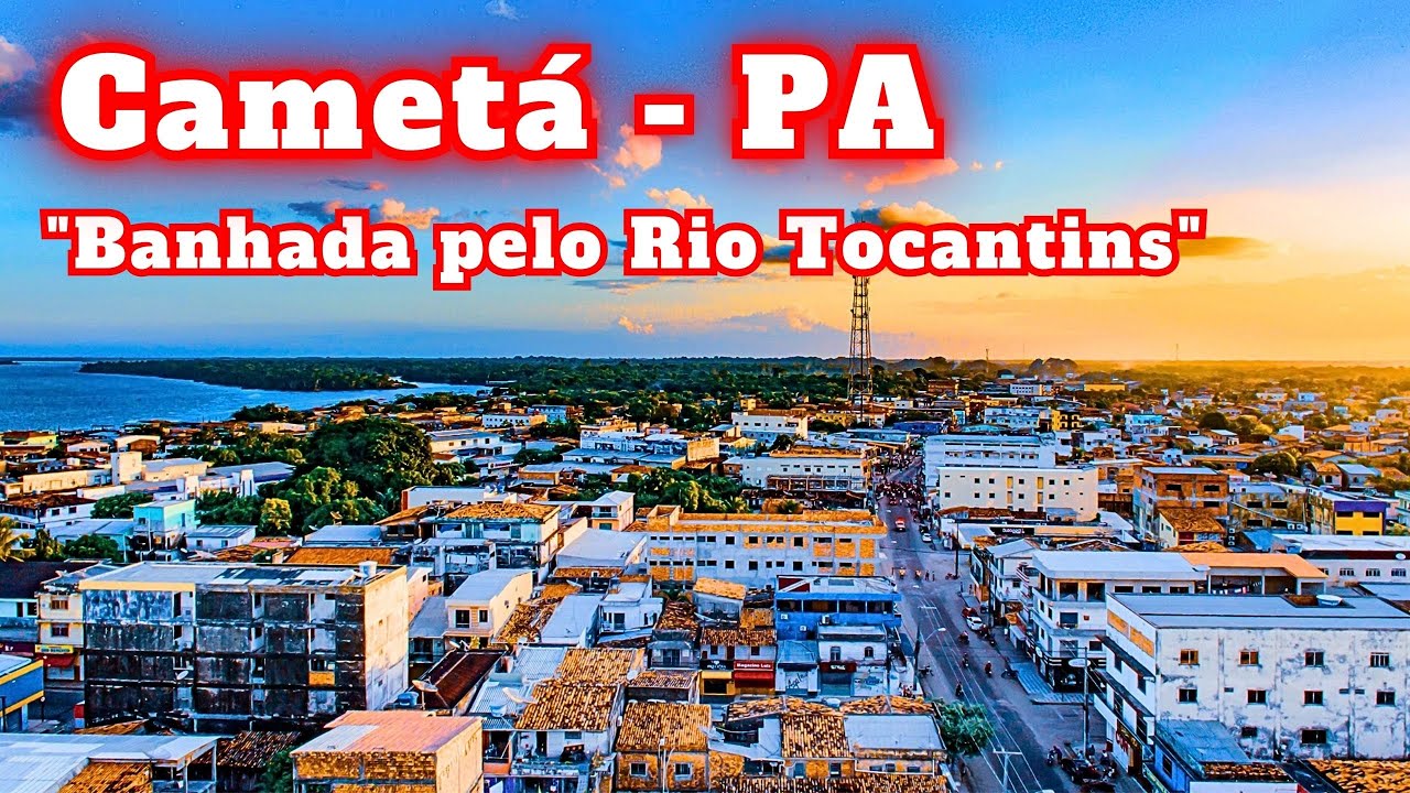 CONHE&Ccedil;A CAMET&Aacute; NO ESTADO DO PAR&Aacute; UMA JOIA NAS MARGENS DO RIO TOCANTINS!